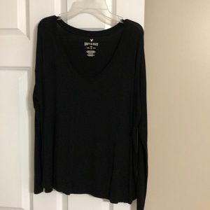 American Eagle soft and sexy black long sleeve